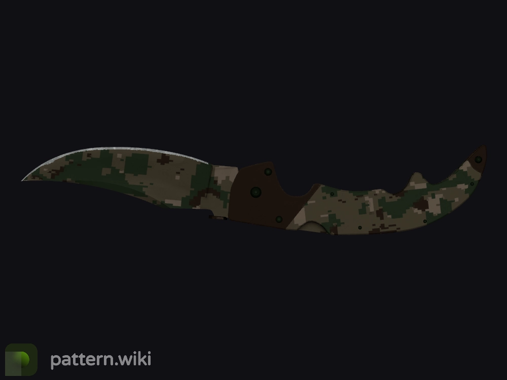 Falchion Knife Forest DDPAT seed 548