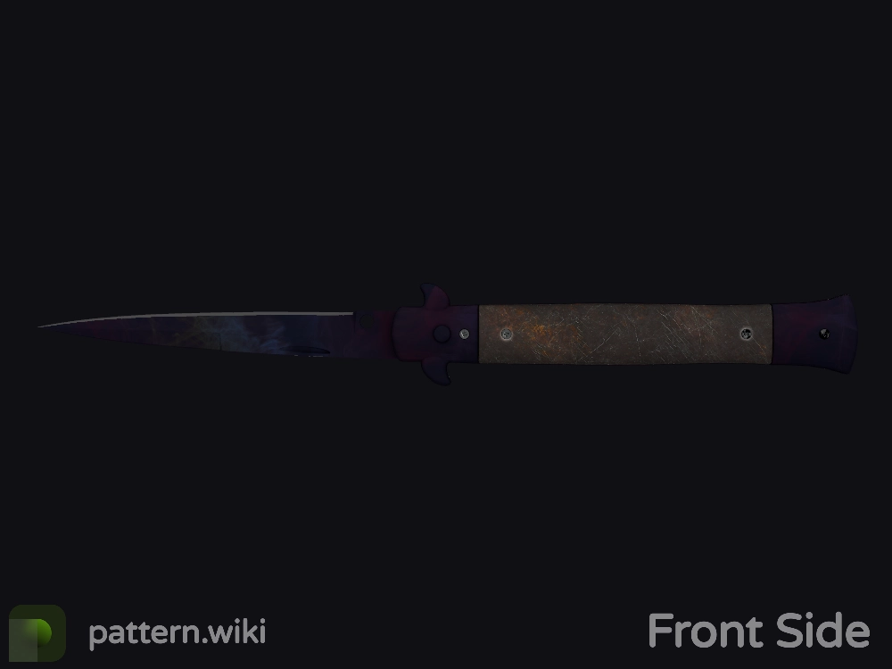 Stiletto Knife Doppler seed 216