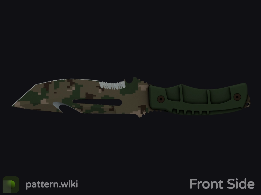 Survival Knife Forest DDPAT seed 136