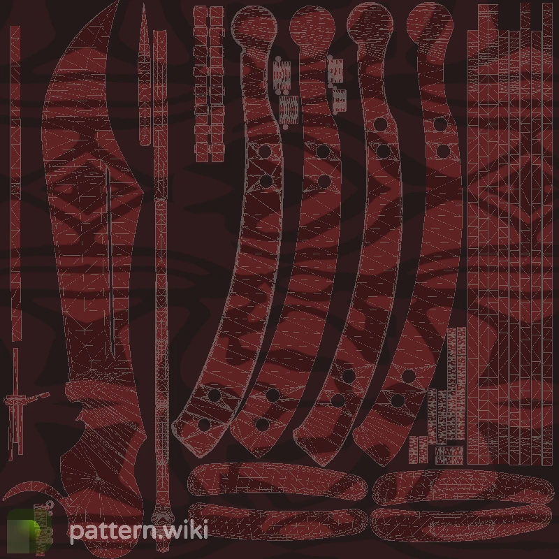 Butterfly Knife Slaughter seed 675 pattern template