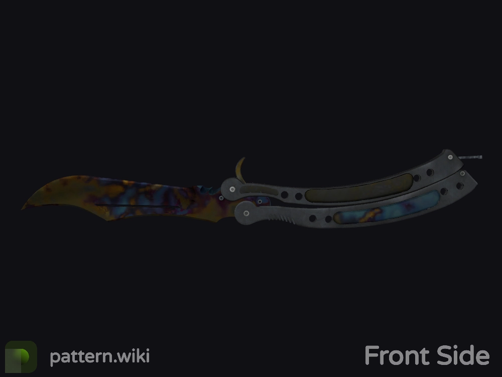 Butterfly Knife Case Hardened seed 771