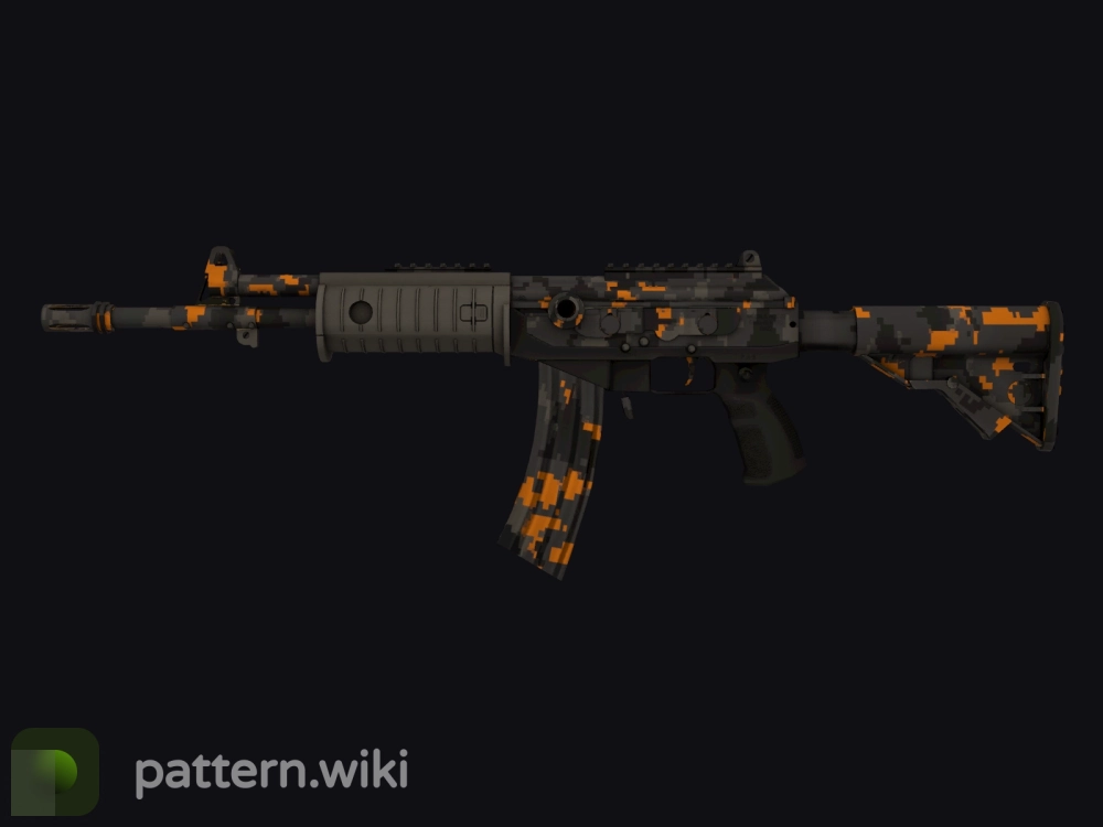 Galil AR Orange DDPAT seed 912