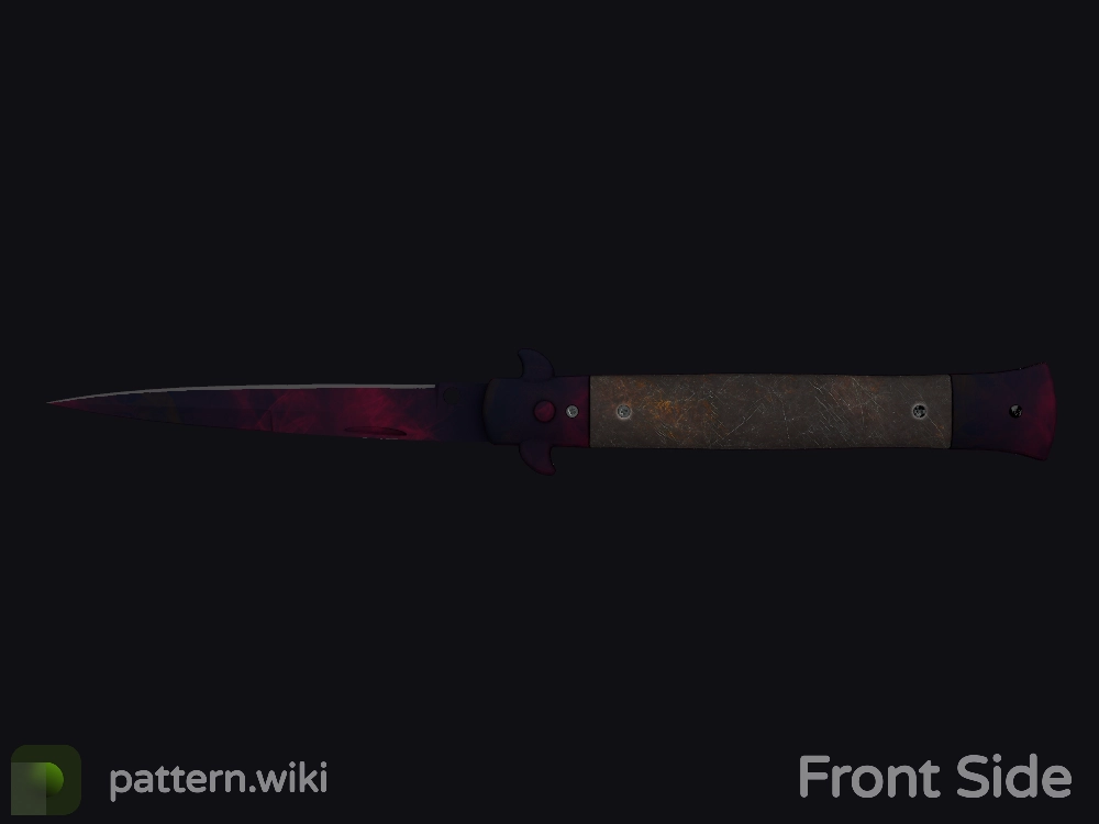 Stiletto Knife Doppler seed 696