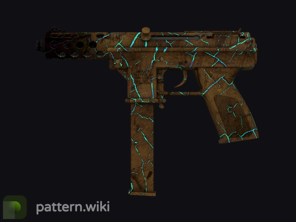 Tec-9 Cracked Opal seed 652