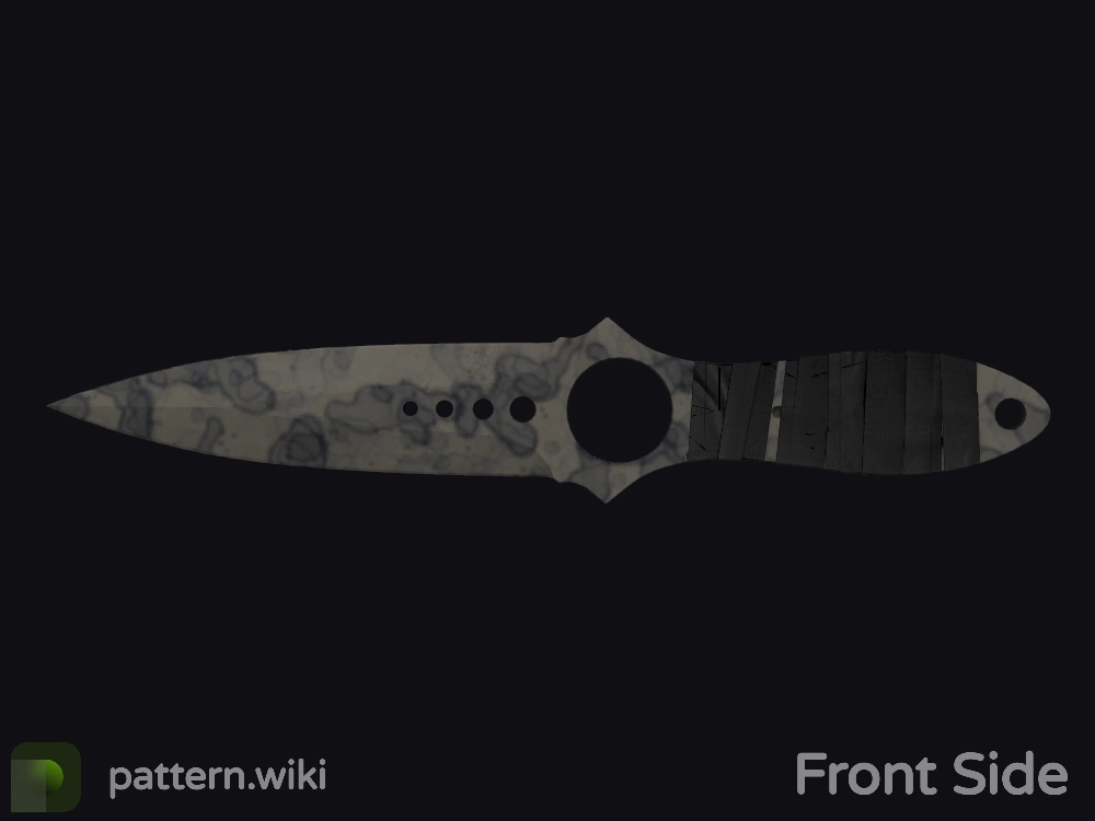 Skeleton Knife Stained seed 444