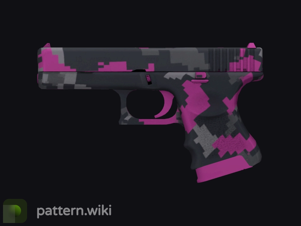 Glock-18 Pink DDPAT seed 489