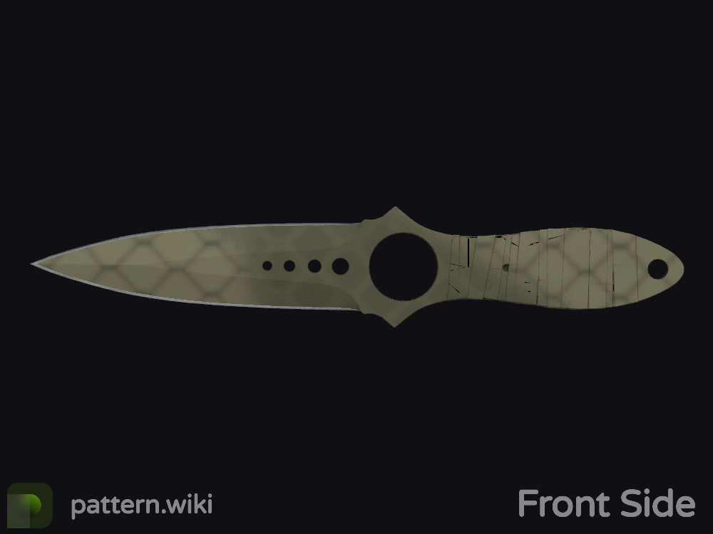 Skeleton Knife Safari Mesh seed 302