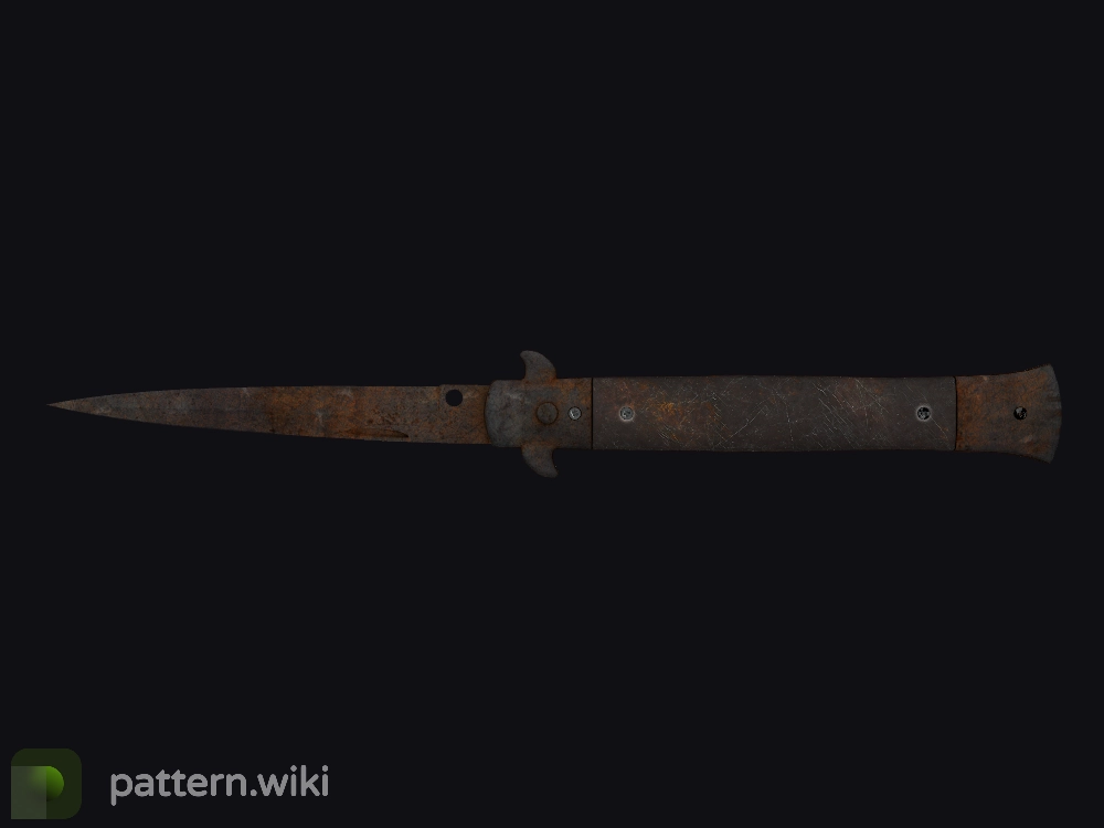 Stiletto Knife Rust Coat seed 183