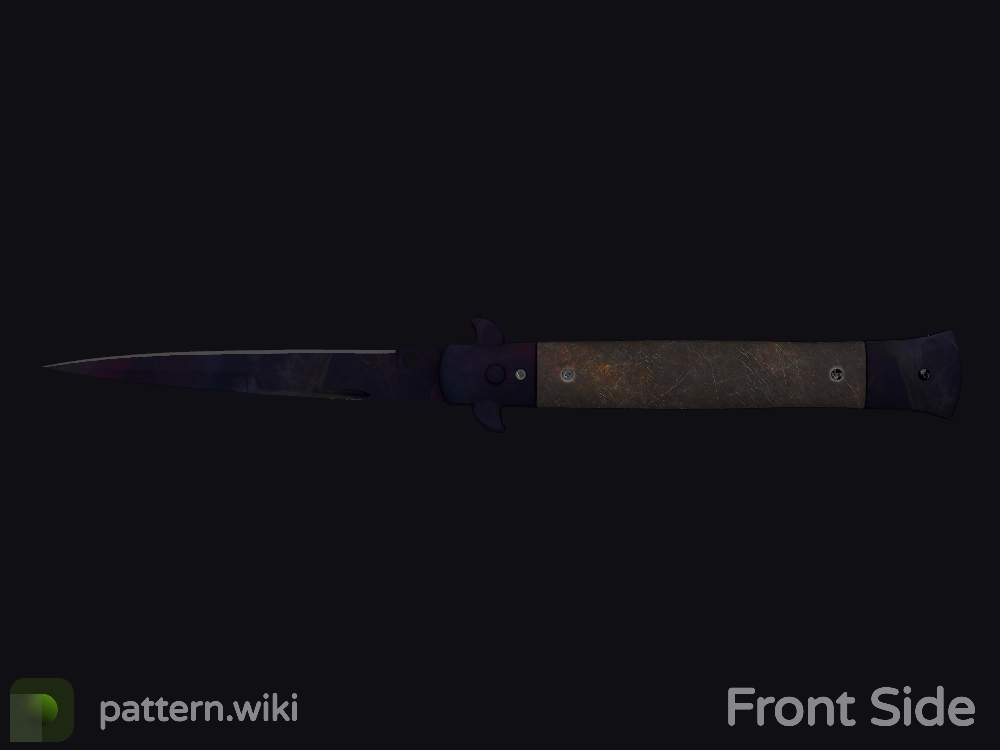 Stiletto Knife Doppler seed 276