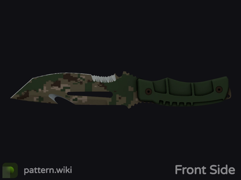 Survival Knife Forest DDPAT seed 540