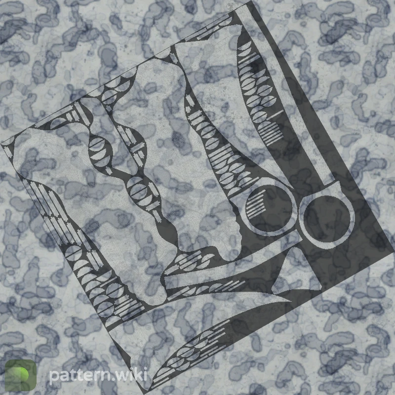 Karambit Stained seed 210 pattern template