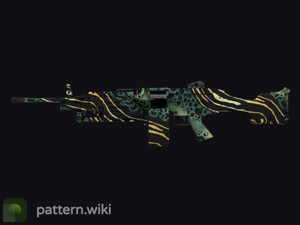 M249 Emerald Poison Dart seed 807