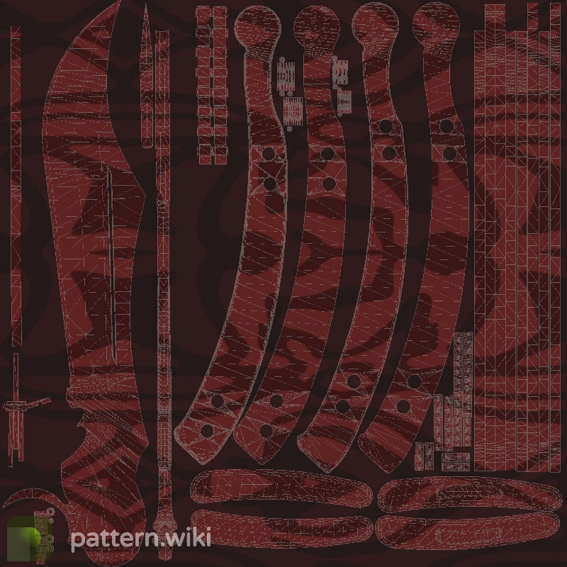 Butterfly Knife Slaughter seed 841 pattern template