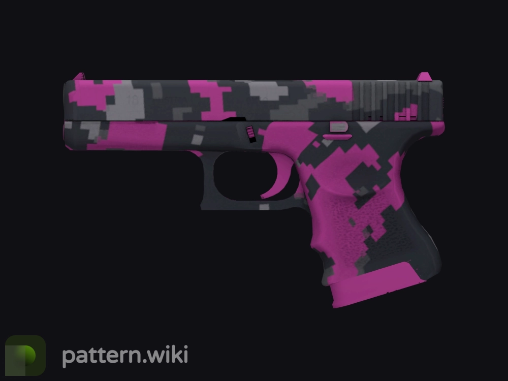 Glock-18 Pink DDPAT seed 786