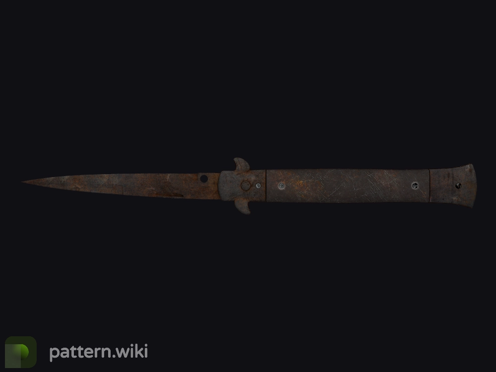 Stiletto Knife Rust Coat seed 181