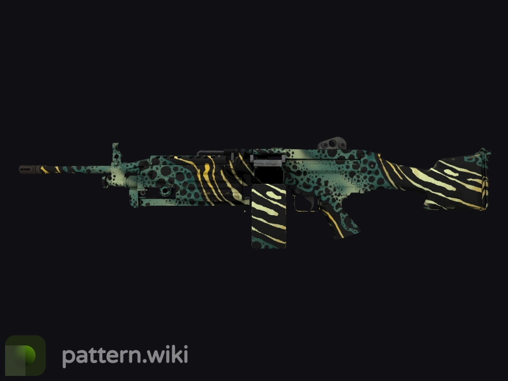 M249 Emerald Poison Dart seed 415