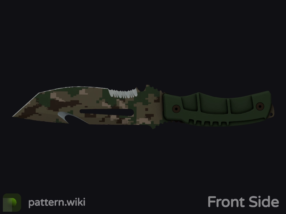 Survival Knife Forest DDPAT seed 507