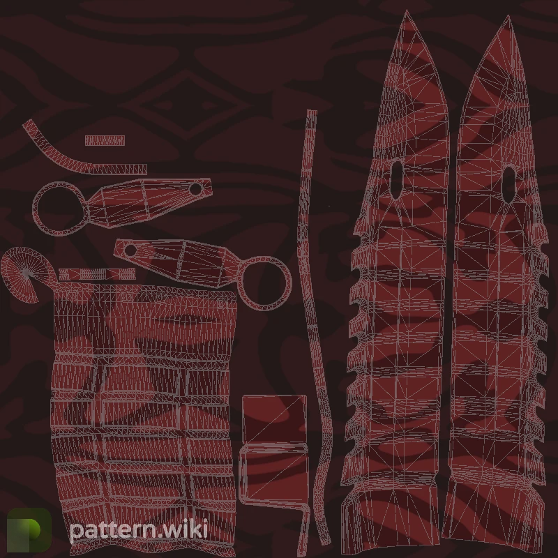 M9 Bayonet Slaughter seed 395 pattern template