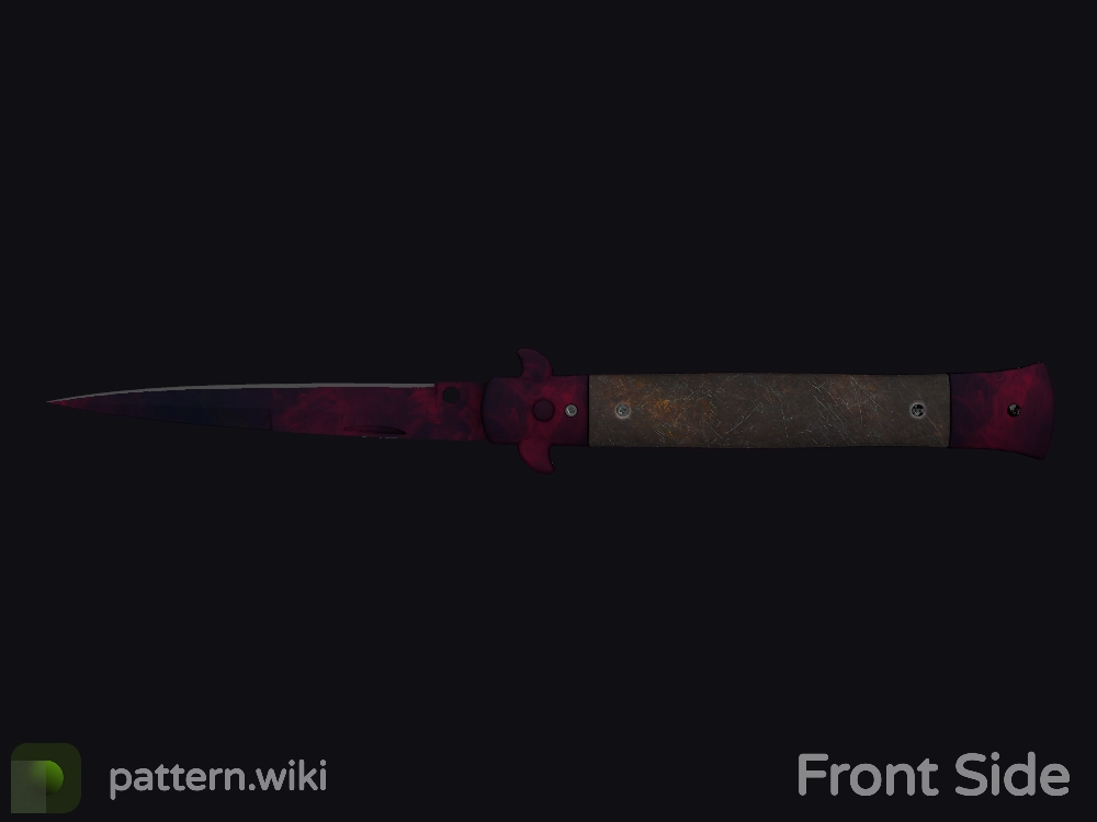 Stiletto Knife Doppler seed 669