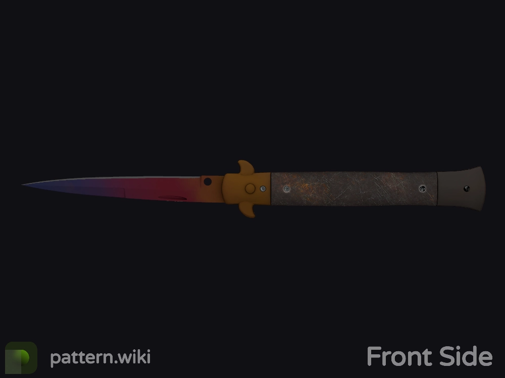 Stiletto Knife Fade seed 712