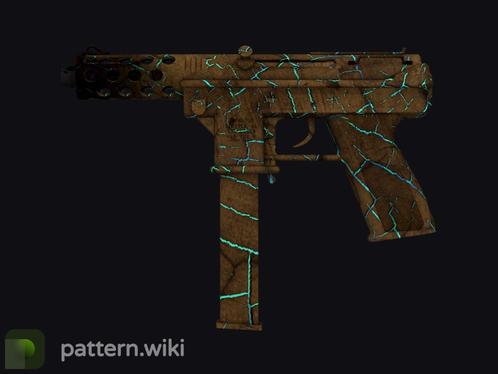 Tec-9 Cracked Opal seed 872