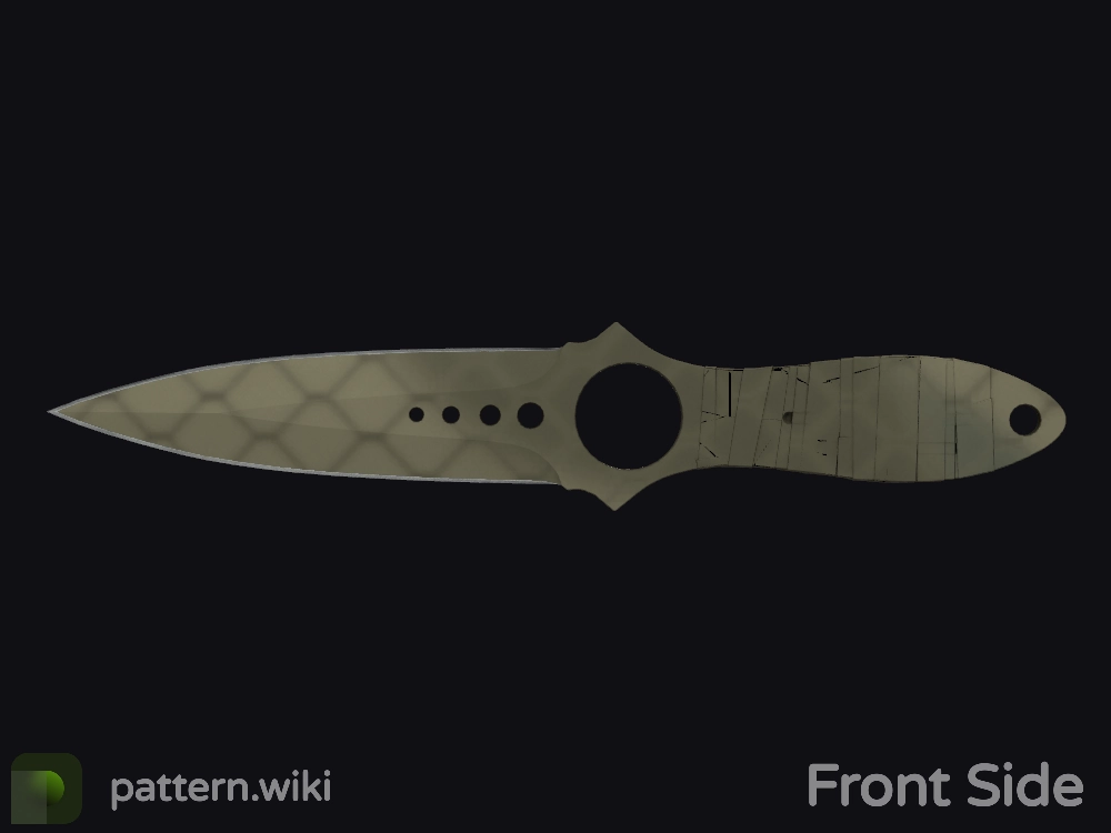 Skeleton Knife Safari Mesh seed 444