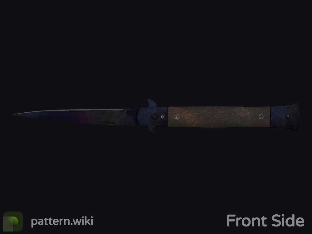 Stiletto Knife Doppler seed 9