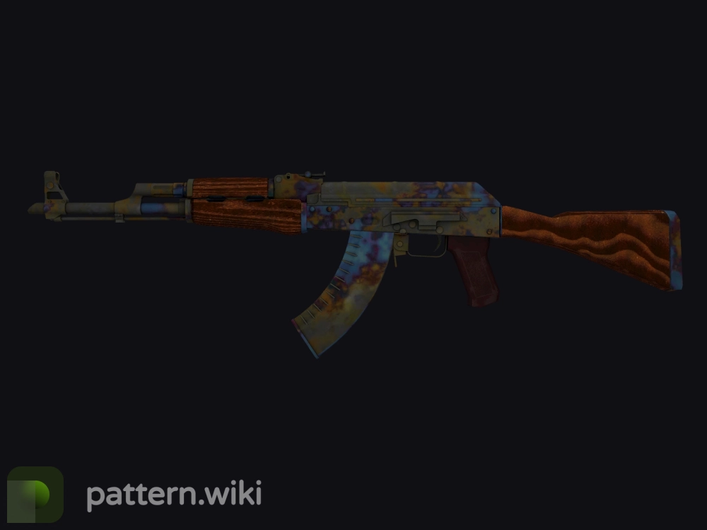 AK-47 Case Hardened seed 901