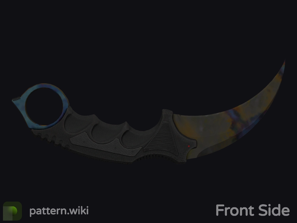 Karambit Case Hardened seed 137