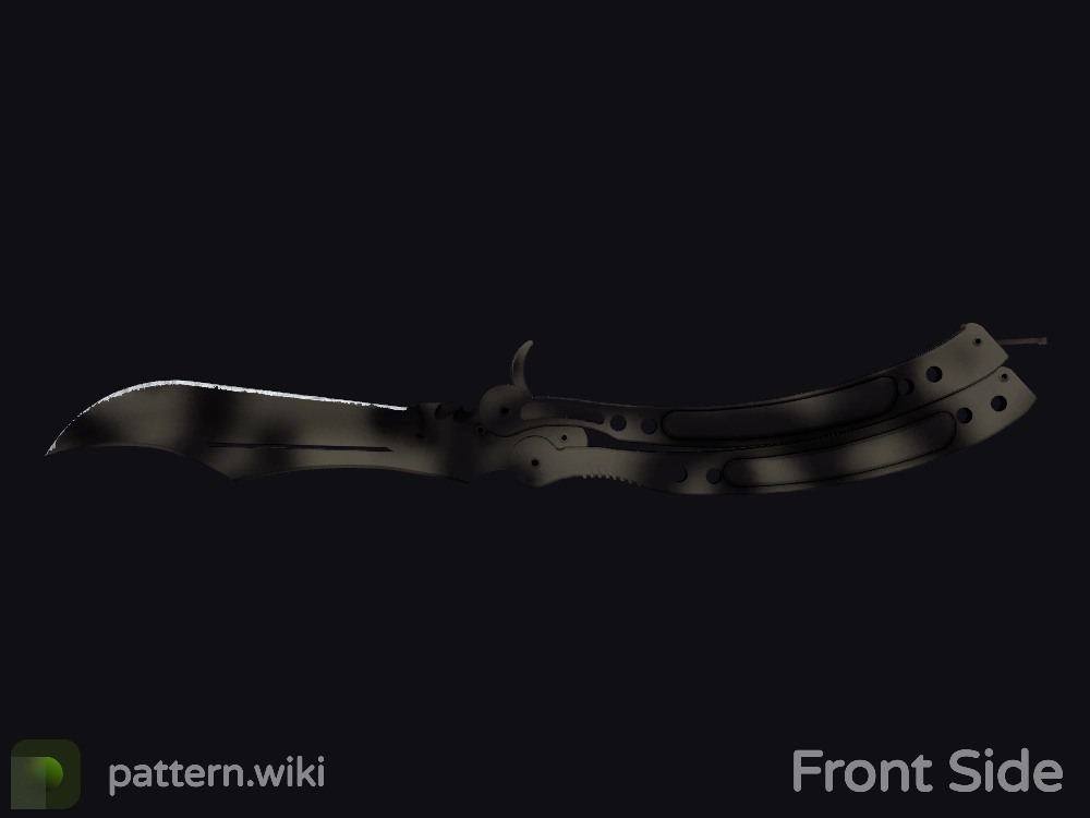 Butterfly Knife Scorched seed 800