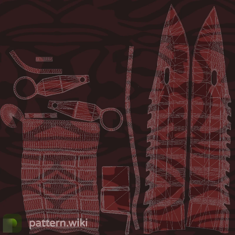 M9 Bayonet Slaughter seed 67 pattern template