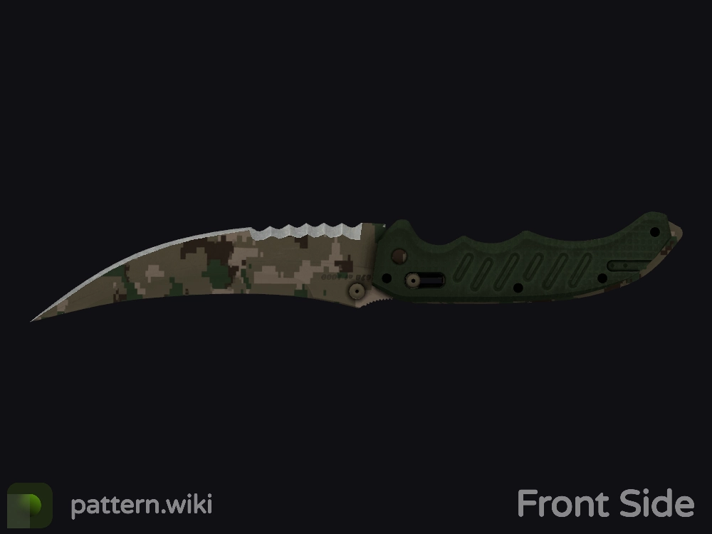 Flip Knife Forest DDPAT seed 709