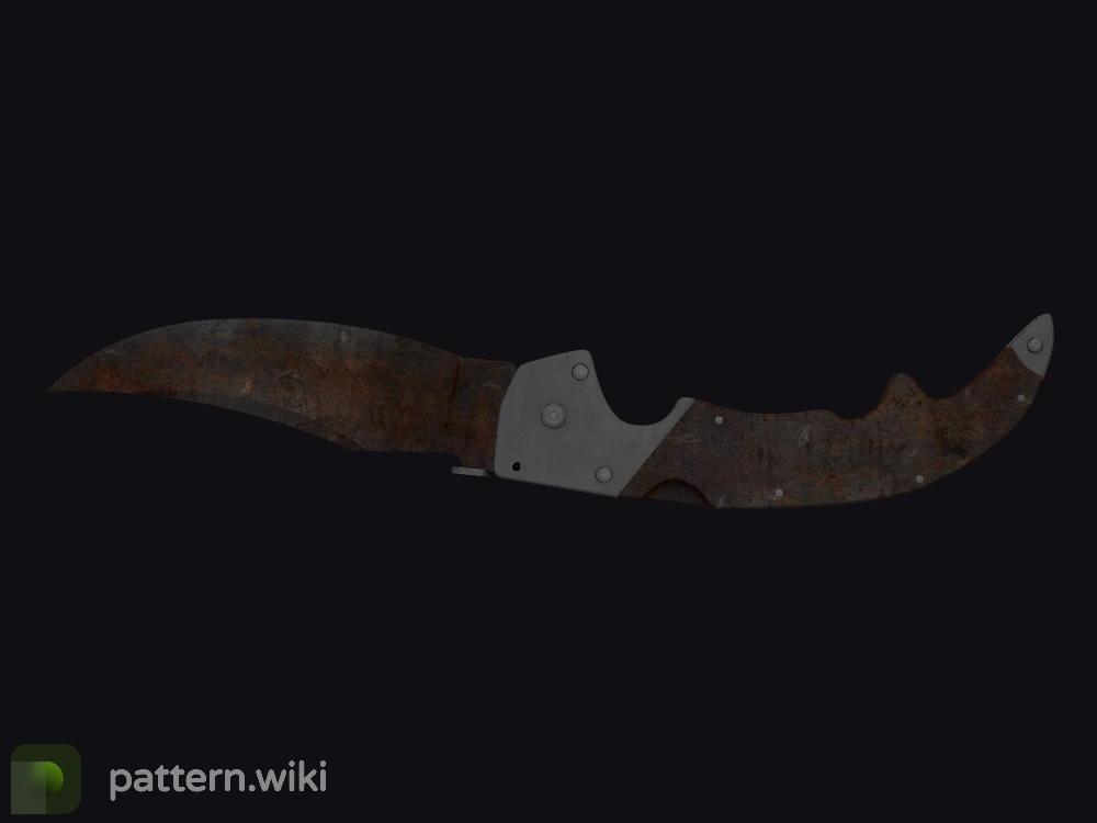 Falchion Knife Rust Coat seed 408