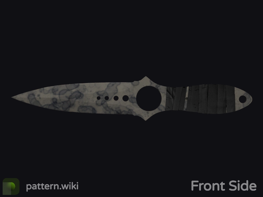 Skeleton Knife Stained seed 989