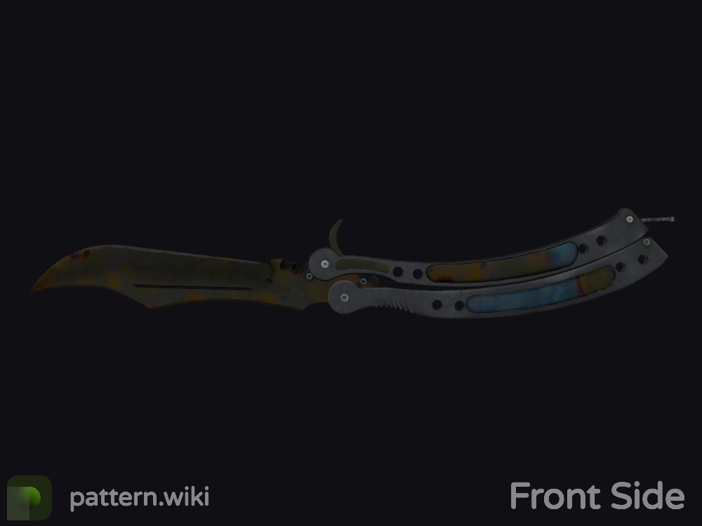 Butterfly Knife Case Hardened seed 41