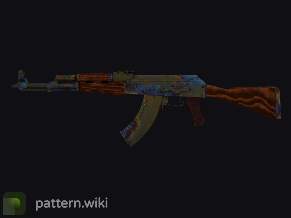 AK-47 Case Hardened seed 106