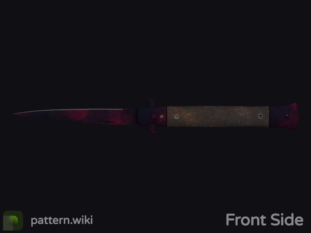 Stiletto Knife Doppler seed 845