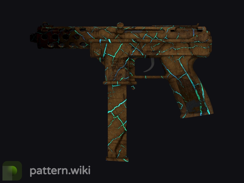 Tec-9 Cracked Opal seed 669