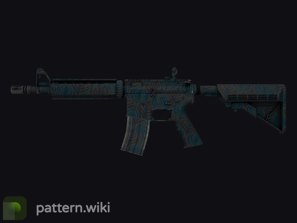 M4A4 Dark Blossom seed 190