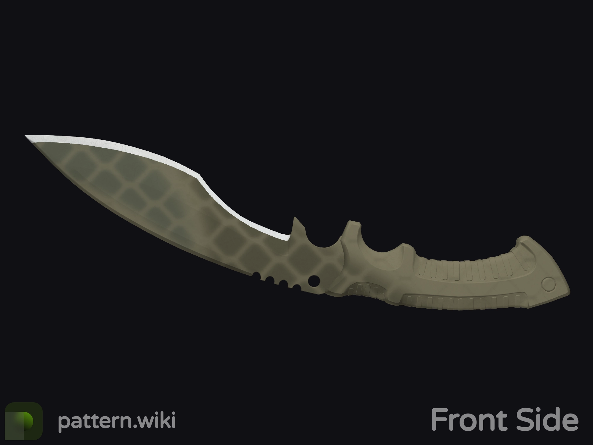 Kukri Knife Safari Mesh seed 883