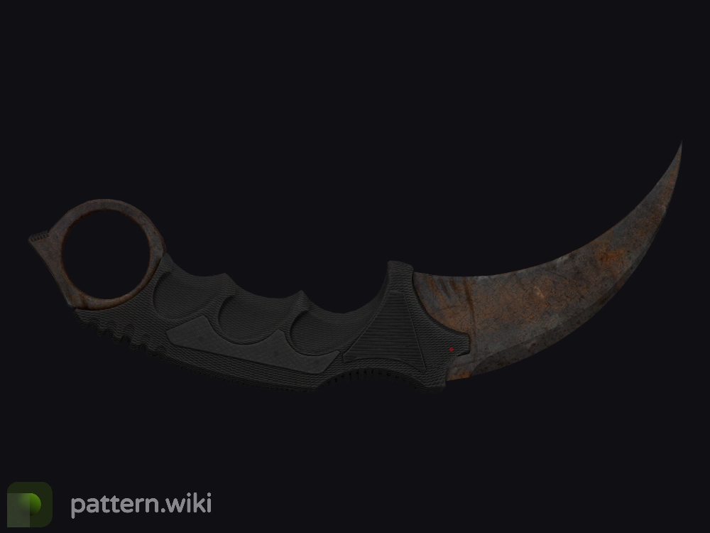 Karambit Rust Coat seed 324