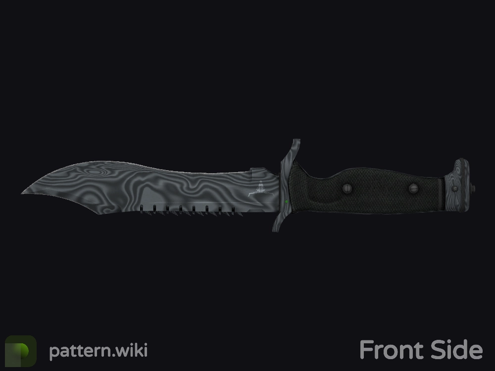 Bowie Knife Damascus Steel seed 585