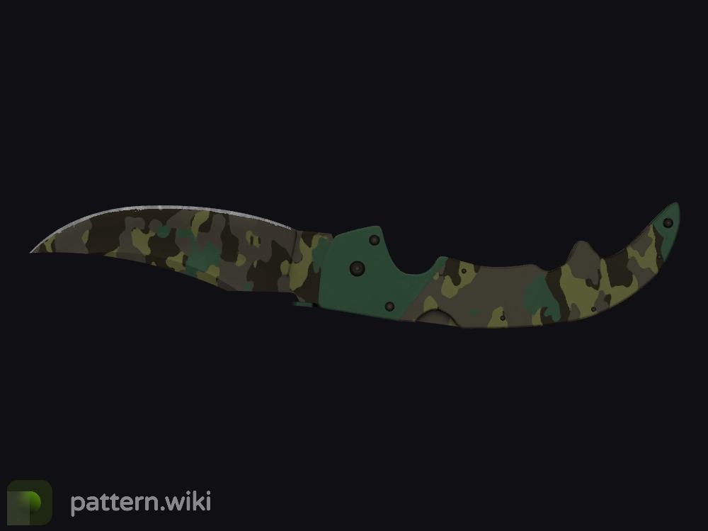 Falchion Knife Boreal Forest seed 746