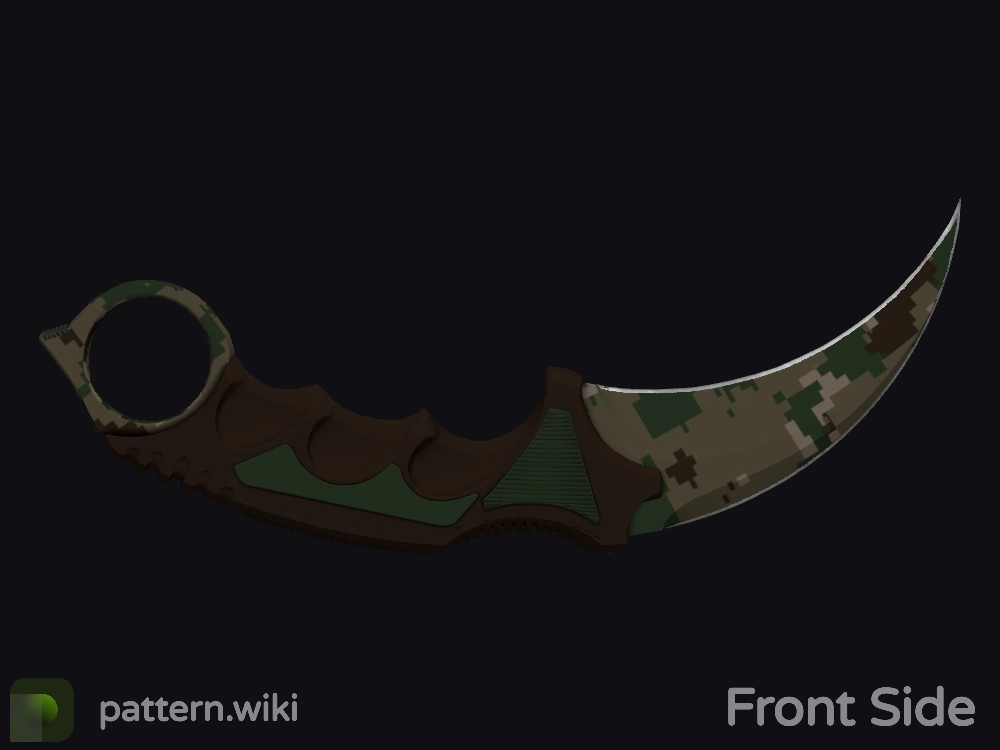 Karambit Forest DDPAT seed 515