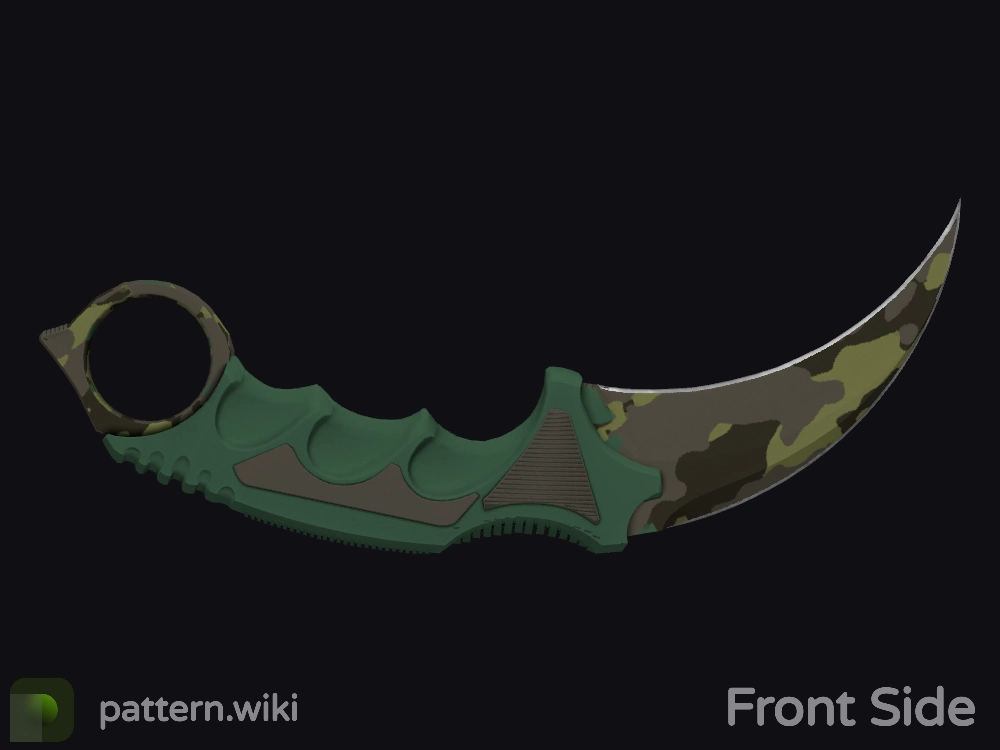 Karambit Boreal Forest seed 834