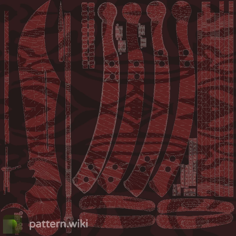 Butterfly Knife Slaughter seed 896 pattern template