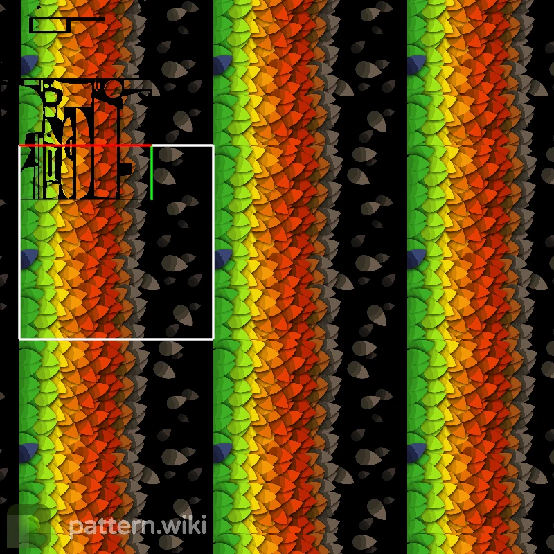 XM1014 Seasons seed 1000 pattern template