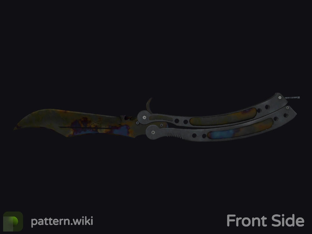 Butterfly Knife Case Hardened seed 864