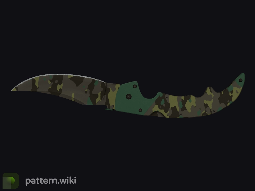 Falchion Knife Boreal Forest seed 638