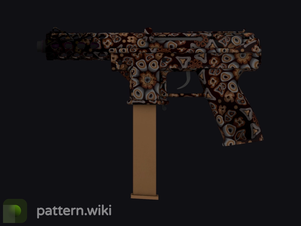 Tec-9 Orange Murano seed 529